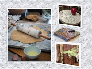 Custom Marble or Granite Cutting Board, Cheese Board
