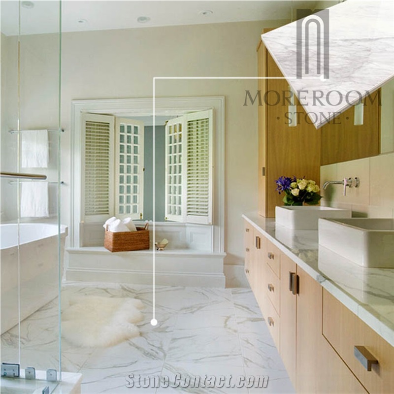 600*600 Volakas Marble Tile for Bathroom Floor and Wall Tiles