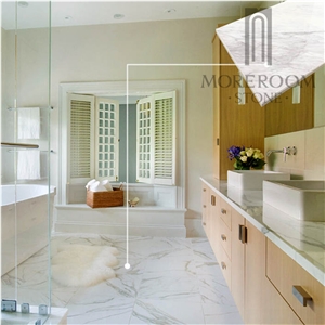 600*600 Volakas Marble Tile for Bathroom Floor and Wall Tiles