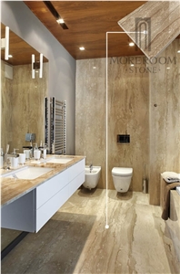 Manmade Stone Beige Composite Marble Laminate Tile