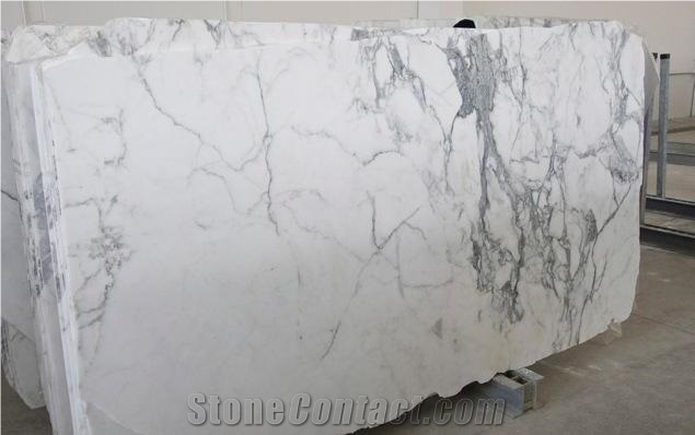 Polished Calacatta Betogli White Marble Slab & Tiles 20mm Thickness,Italy Toscana Marble