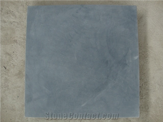 Scraped, Bluestone Marble Tiles & Slabs, Blue Viet Nam Marble