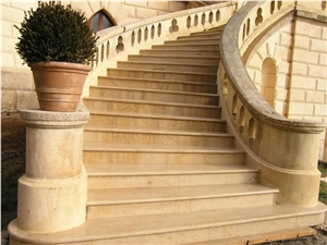 Beauval Limestone Stairs