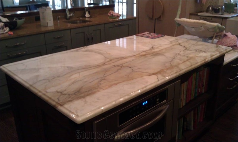 Imperial Danby Marble Kitchen Countertops, White Marble Kitchen Countertops Us