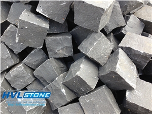 Vietnam Basalt Cube Stone & Pavers, Grey Basalt Cube Stone