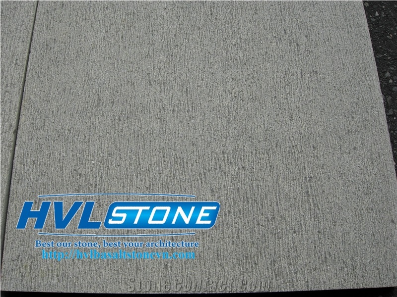 Vietnam Chiselled Basalt Tile, Grey Basalt Tiles & Slabs