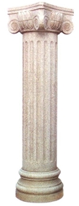 Beige Granite Roman Columns