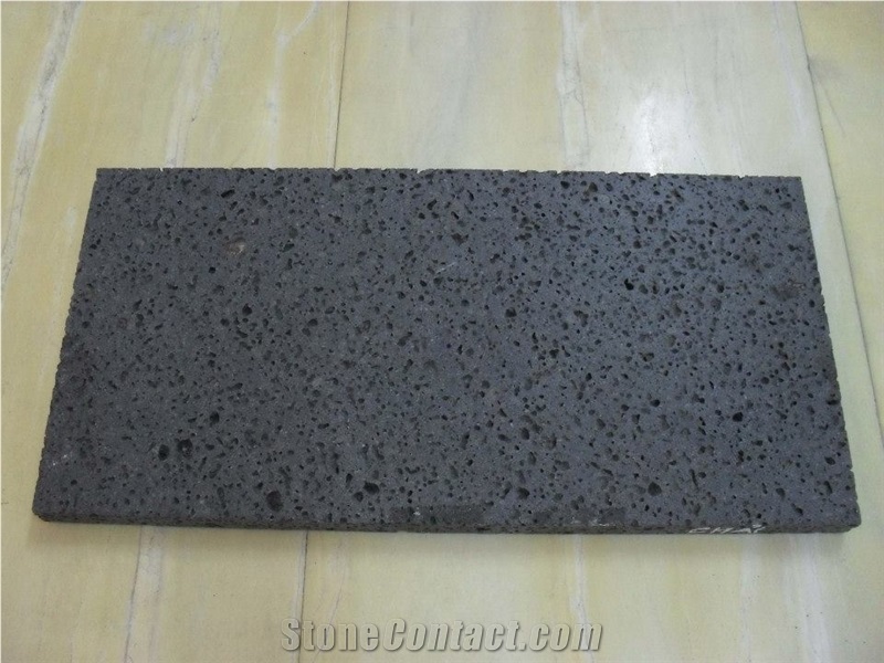 Lava Stone, Black Basalt Viet Nam Tiles & Slabs