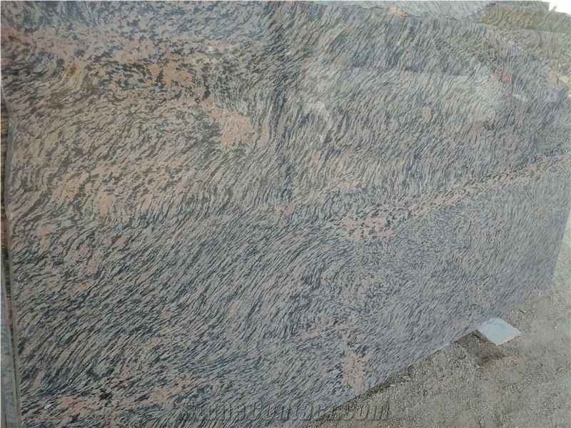 Tiger Skin Granite Slabs and Tiles