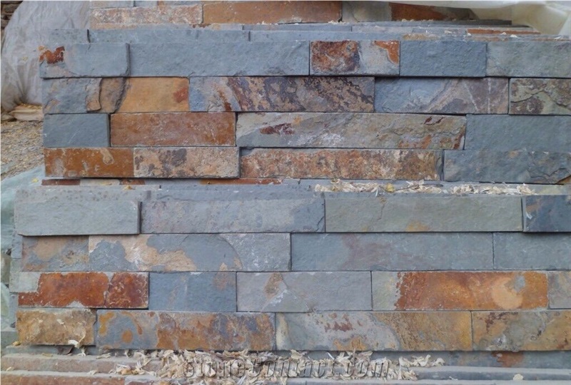 Walling Rusty Slate,Rock Surface Indoor/Outdoor Tile,China Culture Stone