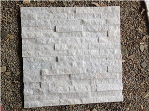 Walling White/Rusty Quartz Culture Stone,Rock Surface Indoor/Outdoortile,China Culture Stone