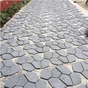 Rustic Slate Paving , Natural Stone Crazy Paving for Garden