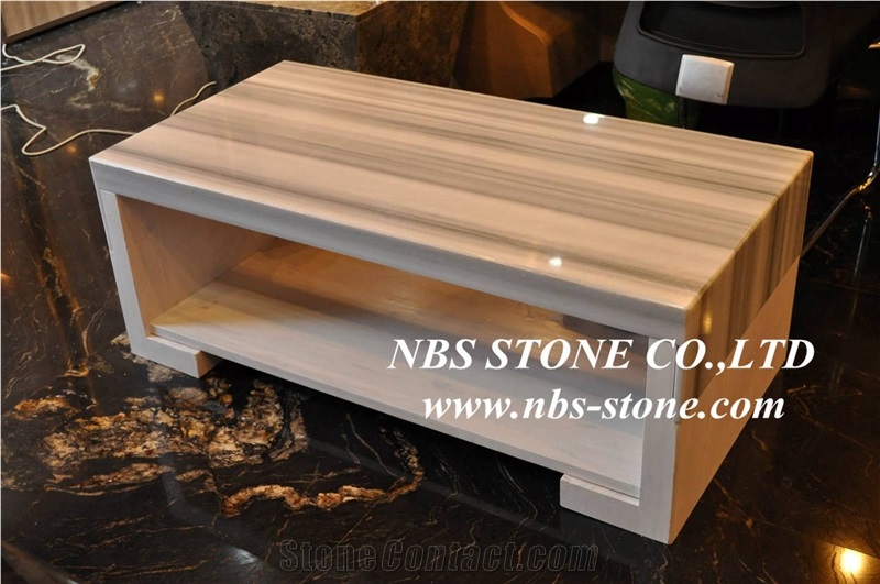 Beige Quartzite Stone Table Top,Interior Stone
