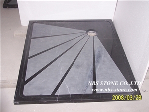Black Marble Shower Trays,Black Marquina Marble Shower Trays
