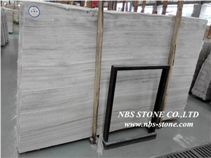 China Wooden White Marble Slabs & Tiles,Perlino Bianco,Top Polished Chenille White Marble from China,Wholesaler,Quarry Owner