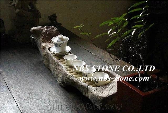 Granite Tea Tray, Stone Artworks, Artifacts, Handcraf