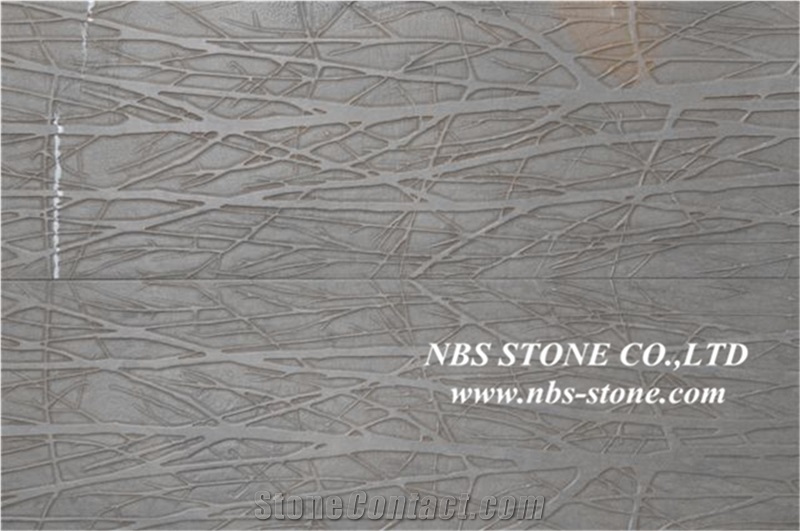 Grey Granite Relief, Stone Carving Wall Relief