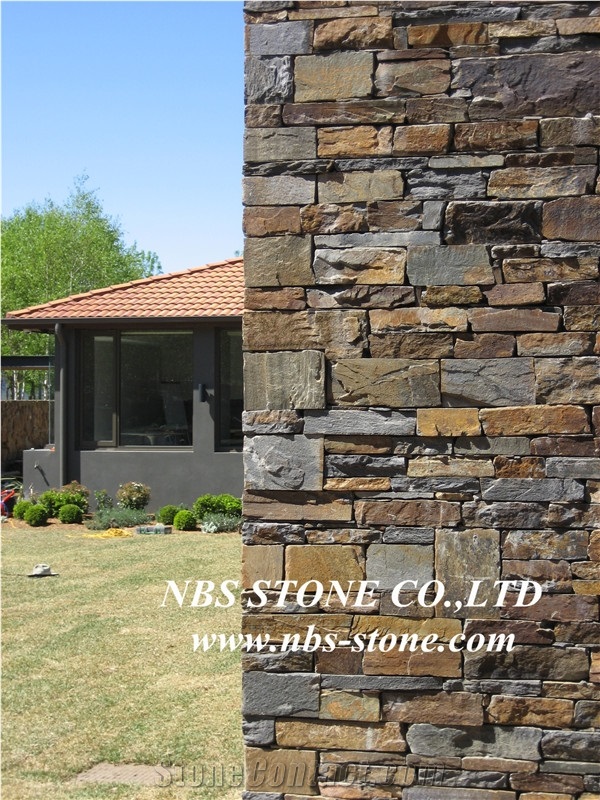 Slate Cultured Stone,Wall Cladding,Stone Wall Decor