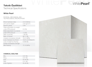 Burdur White Pearl Marble Slabs, White Marble Turkey Tiles & Slabs