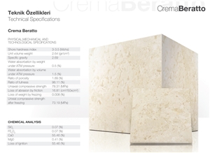 Crema Beratto Marble Crema Beratto Marble