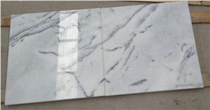 Lc Crstal White Marble Slabs & Tiles/China White Marble/Jade Marble/White Jade Marble/White Marble with Black Veins