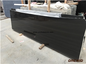 Imperial Black Wooden Marble Polished Slabs & Tiles, China Black Marble