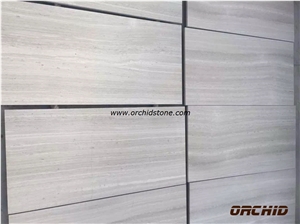 White Serpentine Marble Polished Slabs, White Wooden Marble Slabs & Tiles