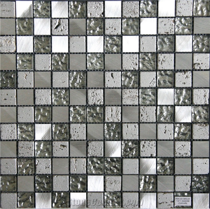 Silver Stone Mosaic