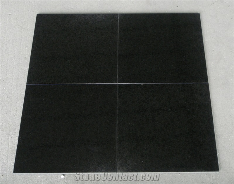 G684 Granite Tiles & Slabs, China Black Granite