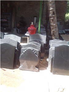 Khammam Black Granite Monument Slabs