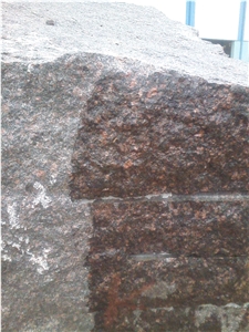 Stone Blocks Tan Brown Granite, Brown India Granite Blocks