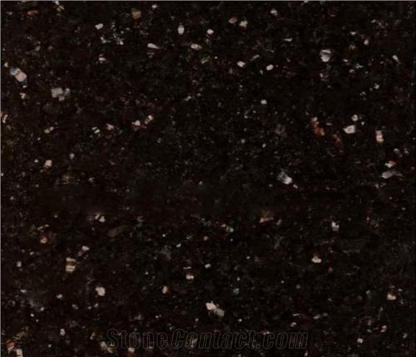 Black Star Galaxy Granite Tiles & Slabs, China Black Granite