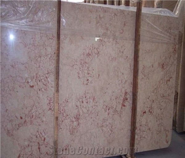 Chinese Rosalia Beige Marble Mermer Stone Tiles & Slabs, China Pink Marble