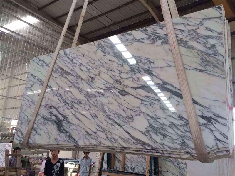 Arabescato Corchia Marble Slab, Italy White Marble Tile