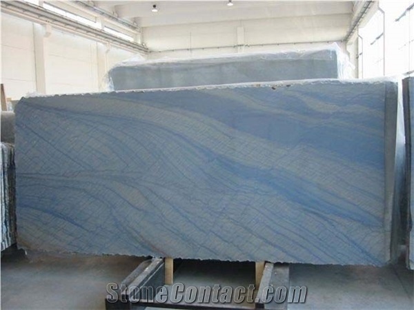 Azul Macaubas Quartzite Slab & Tiles for Wall Covering & Flooring