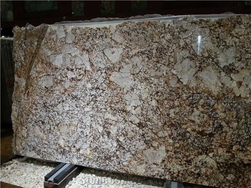 Bianco Antico Granite Slabs & Tiles, Brazil White Granite with Brown Patterns