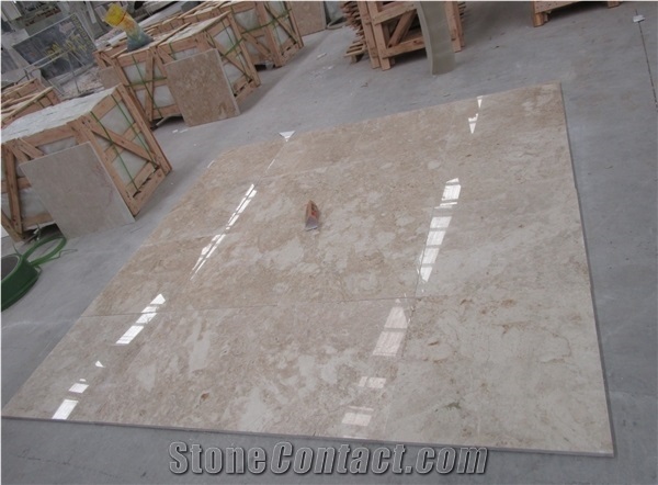 Cheap Turkey Cappuccino Light Beige Marble Polished Slabs & Tiles for Wall and Floor Cover, Cheap Brown Natural Building Stone Decoration Interior, Hotel, Villa, Shopping Mall Project Use, Cladding