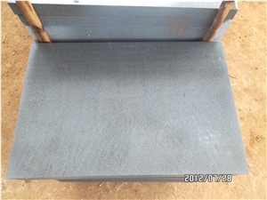 China Andesite Gray Basalt Tiles for Floor and Wall, Machine Cut/Sawn Cut Tiles