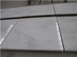 China Oriental White Marble Slabs & Tiles with Black Veins Polished Thin Tiles, East White Marble for Wall and Floor