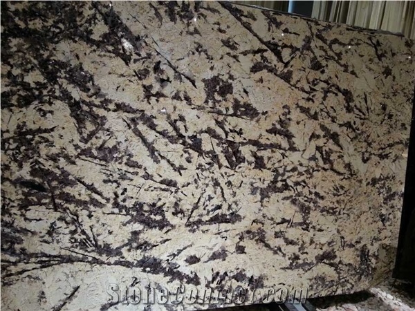 Luxury Brazil White Bianco Antico Granite Polished Slabs & Tiles, Natural Building Stone with Brown Patterns Decoration, Hotel, Villa, Shopping Mall Interior Project Use, Cladding
