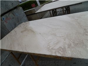 Turkish Popular Cheap Dino Beige Marble Polished Slabs, Tiles for Wall, Floor Covering, Natural Building Stone Decoration for House Interior Project, Beige Marble Patterns Look