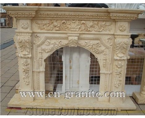 Carving Marble Fireplace,Main for Interior Decoration,Wholesaler and Quarry Owner-Xiamen Songjia