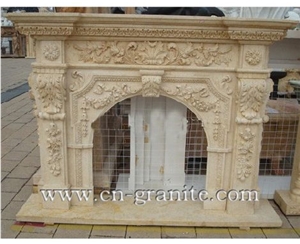 Carving Marble Fireplace,Main for Interior Decoration,Wholesaler and Quarry Owner-Xiamen Songjia