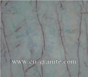 China Factory Verdent Red Cream Marble Tile,Marble Slab and Tile Cut to Size for Floor Paving Tile,Wall Cladding Tile,Interior Decoration.