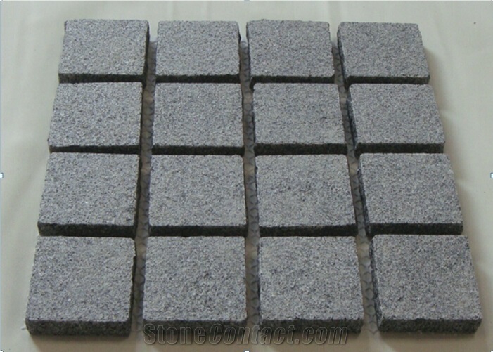 China G654 Granite Pavers on Net Big Promotion,Cube Stone for Floor Paving-Xiamen Songjia