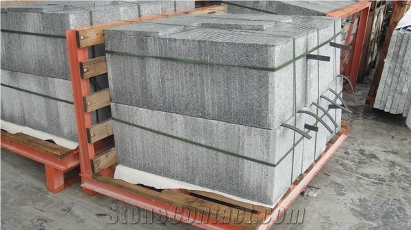 China Grey Granite Flamed Cheap Paving Stone, Floor Covering, Garden Tepping Pavements,Outside Road Pavers Cheap Price