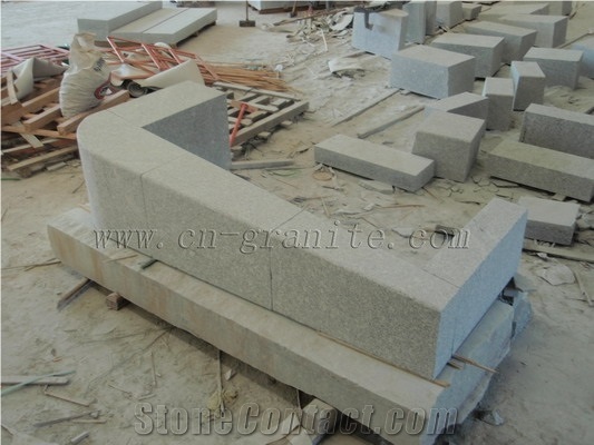 China Grey Granite Kerbstones, Hot Sale Kerb Stone, Side Stone Cheap Price