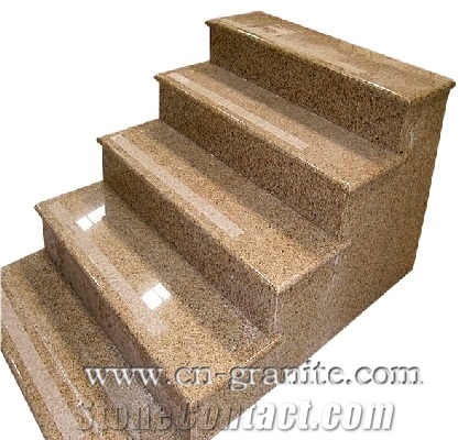 China Own Factory,Brown Granite Step Stair,Cut to Size for the Stairs Paving,Wholesaler-Xiamen Songjia