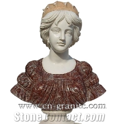 China Own Factory Carving and Sculpture,Marble Head Sculpture,Marble Statues,Wholesaler-Xiamen Songjia