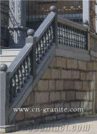 China Own Factory,Stone Bridge Railing,Granite European Railing Sets,For Garden or Interior and Exterior Stairs Decoration,Manufacturer-Xiamen Songjia